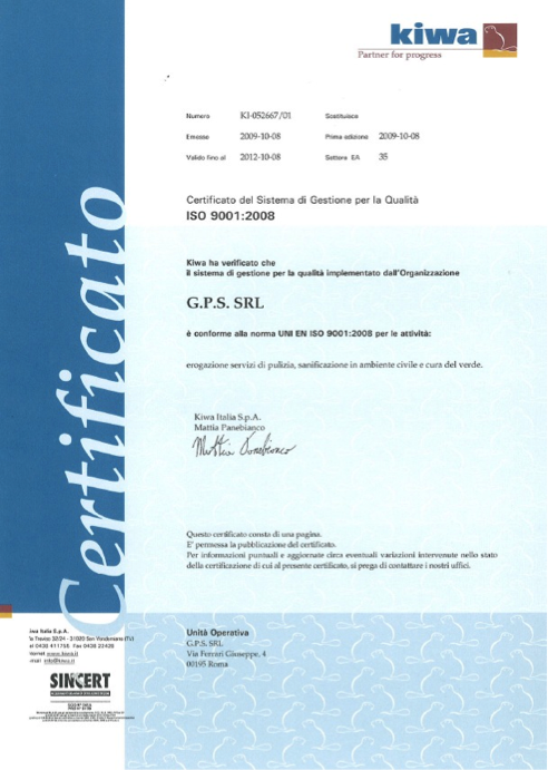 certificazione gps1