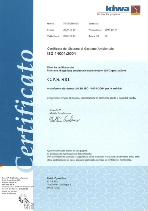 certificazione gps2